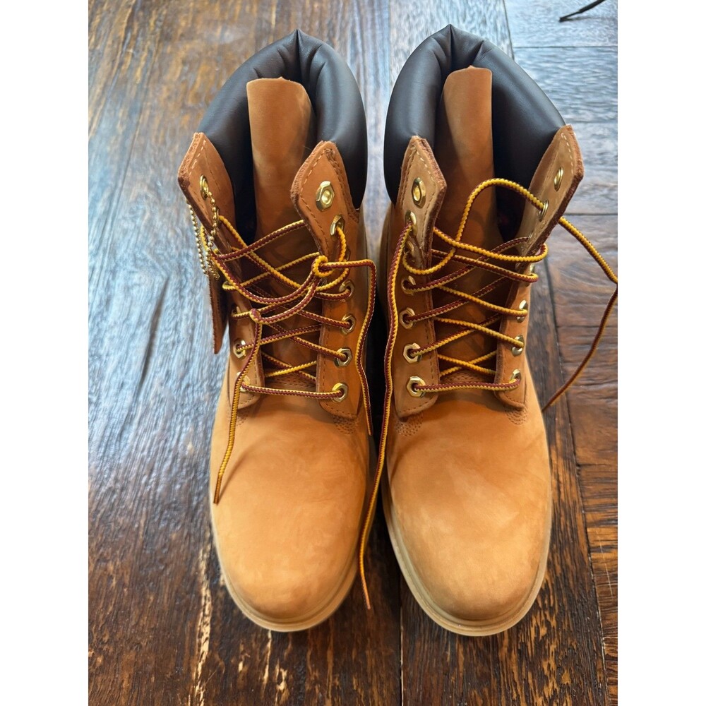 Timberland LINDEN WOODS Women's Waterproof Wheat Nubuck TB0A161G-231 Boots 9 NEW